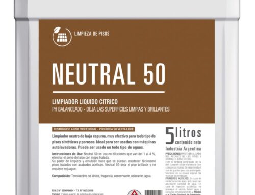 Neutral 50 Limpiador neutro citrico con brillo residual Seiq